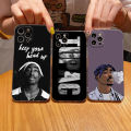 Gangsta Rapper 2pac Tupac Rap Clear Phone Case For iPhone 15 14 11 12 13 Pro Max Mini XS XR 8 7 Plus Cover Soft Transparent Case. 