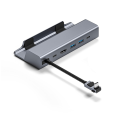 6 in 1 Doking Station for Steam Deck 4K 60Hz RJ45 USB3.0 for Steam Deck Charging TV Base. 