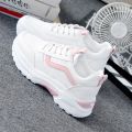 New Hot Korean Fashion White Rubber Shoes White Sneakers For Women. 