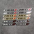 Motorcycle Honda Click Emblem 125i 150i Black Gold Silver Red 3D Letter 1Pair. 