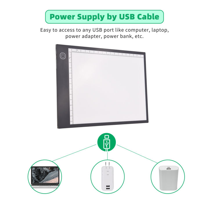 A4/A5%20LED%20Light%20Pad%20Tracer%203mm%20Ultra-Thin%20Drawing%20Board%20Copyboard%20Stepless%20Dimming%20USB%20Powered%20with%20Scales%20for%20Artist%20Animation%20Designing%20Sketching%20Calligraphy%20Diamond%20Painting%20Supplies%20-%20Image%203