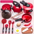 Meettoy 61PCs baby kitchen set toy plastic kids cooking toys with pots pans utensils cookware play house toys for boys girls 2-6 years old. 