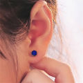 12Pcs/Set Earrings Nickel-free with Rhinestone Alloy Women Earring Jewelry for Birthday. 