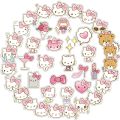 10/20/40 s Anime Hello Kitty Stickers Kawaii Girls Graffiti Luggage Phone Case Laptop Waterproof Cute Sticker Decals Kids Toy. 