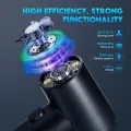 1pc Electric Vacuum Portable Air Blower Handheld Computer Duster Blower For Keyboard Lap Electronics Cleaning. 