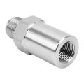 Fuel Rail Plug Pressure Relief Valve M16X1.5 Fuel Rail Plug Valve Wear Proof Stainless Steel Maintain Fuel Pressure for Sierra. 