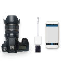 OTG TF Camera Memory Card Reader Mobile Phone Adapter Cable for iPad iPhone. 