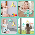 Baby Bath Spinner Suction Cup Baby Spin Top Bath The Ocean Park Sucker Spinner Suction Fun Dining Table Chairs Children Bath Fidget Spinner. 