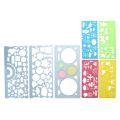 Drawing Stencils Drawing Stencil Template Geometry Shape Stencils Kids Students 594A. 