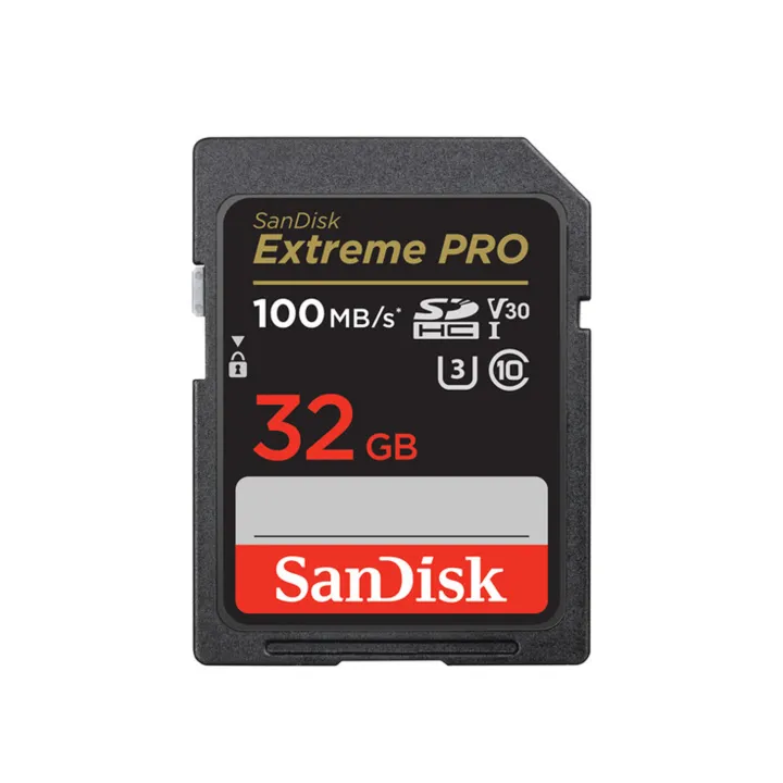SanDisk 32GB Extreme PRO SD Card (100Mb/s)