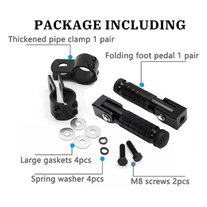 M8%20Motorcycle%20Foot%20Pegs%2090%20Degree%20Foldable%20Footpegs%20CNC%20Anti-Skid%20Footrest%20Universal%20for%20-%20Image%206
