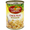 California Garden Chick Peas, Ready to Eat - 400g (Caned). 