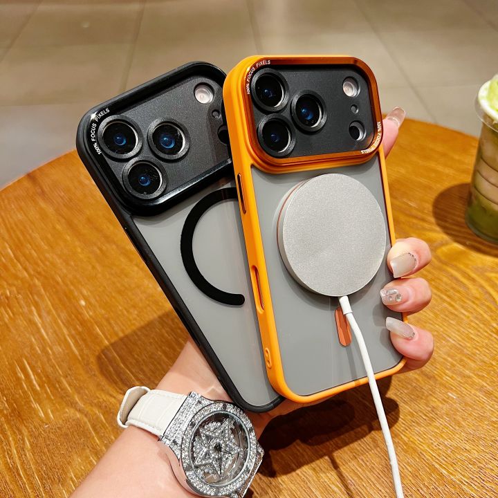 HOCE%20Luxury%20Clear%20Magnetic%20Phone%20Cases%20For%20iPhone%2017%2016%2015%2014%2013%2012%20Pro%20Max%2014%2015%2016%20Plus%2011%20MagSafe%20Case%20Camera%20Lens%20Protective%20Hybrid%20Shockproof%20Soft%20Bumper%20Hard%20Back%20Cover%20-%20Image%207