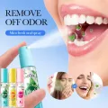 Mouth Spray , Peach/Mint/Lemon Flavors, Breath Freshener, Portable. 