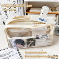 Transparent Pencil Bag Large Capacity Pen Case Stationery Box School Supplies SEVICH. 