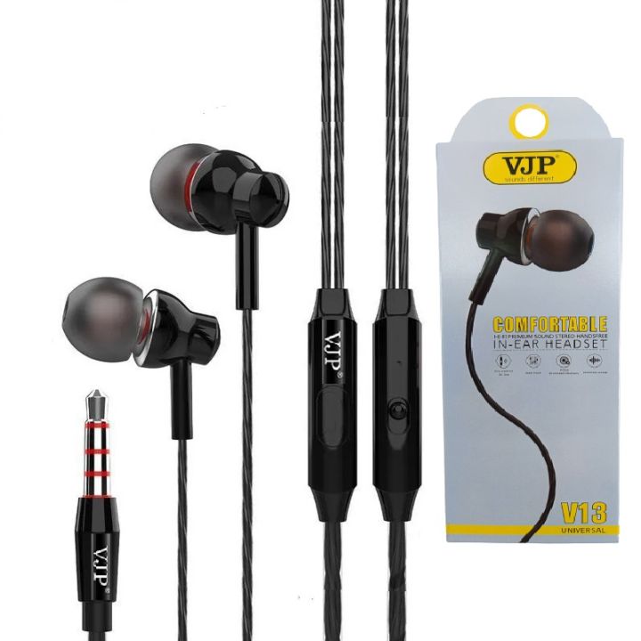 VJP%20Super%20Bass%20Stereo%20Head%20Phone%20Hifi%20sound%20effect%20Hand%20free%20,Noise%20isolation%20with%20precise%20bass%20Earphone%20-%20Image%202