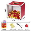 Large Lottery Box Lottery Ball Acrylic Transparent Lottery Lottery Box Activity Annual Meeting Props Lucky Lottery Box Children. 
