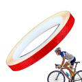 Reflective Tape PVC Wheels Reflect Fluorescent Sticker Bike Reflective Sticker Strip Tape For Cycling Safety 8m. 