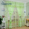 Tulip Flower Voile Curtain Drape Panel Room Sheer Home Door Window Decoration. 