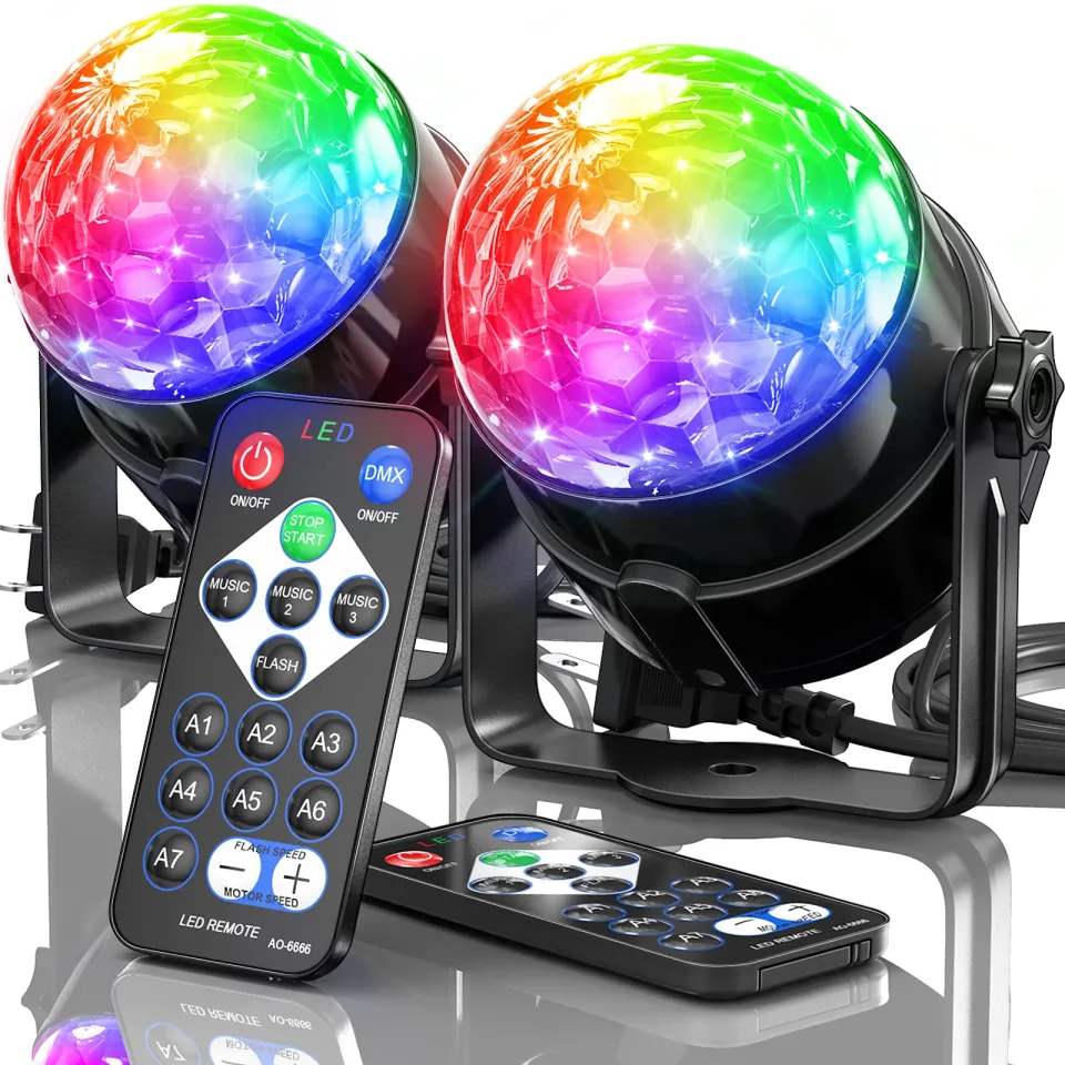Discolamp met Afstandsbediening - Kleurrijke Discolamp -Feestlamp