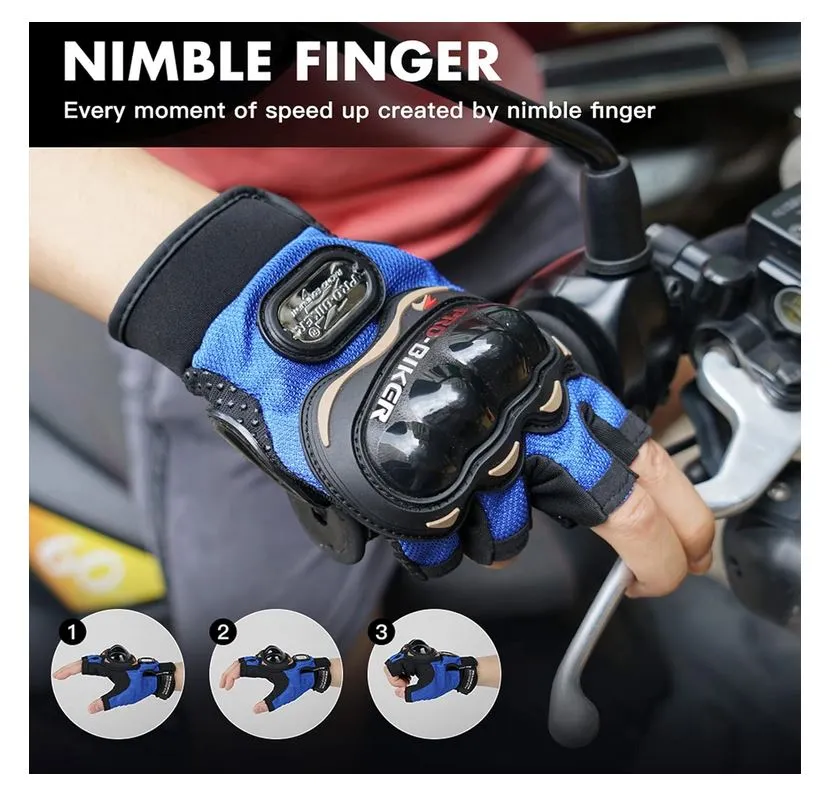 Motocross Half Finger Motorcycle Gloves