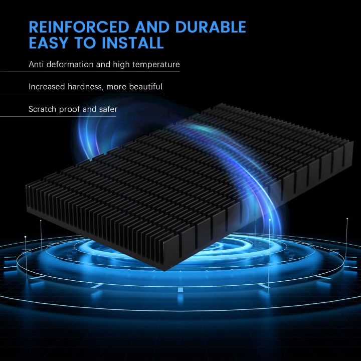 DIY Aluminum Radiator for RTX 3080 3090 Graphics Card Backside VRAM ...