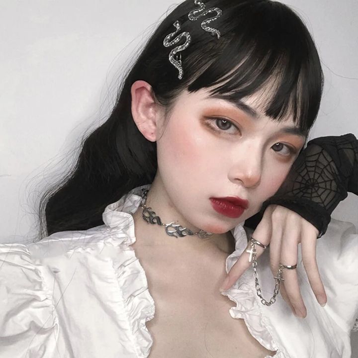 2/3Pcs%20New%20Gothic%20Punk%20Metal%20Snake%20Medusa%20Hairpin%20Hair%20Clip%20for%20Women%20Side%20Bangs%20Holder%20Girls%20Retro%20Barrettes%20Jewelry%20Headwear%20-%20Image%206