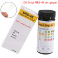 100 Strips URS-4K Glucose pH Protein Ketone Urine Test Paper Strips Urinary Test GENGLI. 