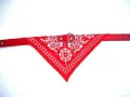 Universal Adjustable Pet Triangle Bandana Scarf Collar Neckerchief(Random Color). 