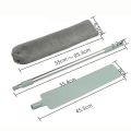 Cleaning Duster Gap Hair Long Fur For Household Sweeper Handle Dust Extensible Bedside Microfiber Sofa Floor Tools Mop Brush(With 1 Cloth). 