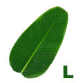 Artificial Banana Leaves Place Mat Banana Palm Leaf Home Waterproof Beach Theme Decorations Placemats Green Party Supplies Oil Proof Decorative Thick Tablecloth. 