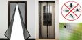 Magnetic Magic Mesh Screen Door. 