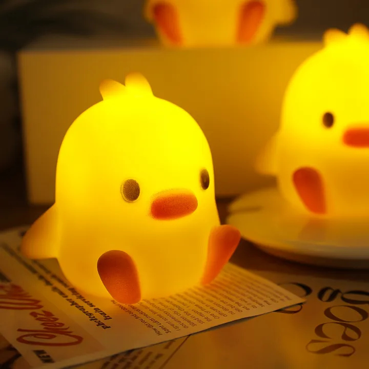 Cartoon%20Duck%20Night%20Light%20Built-in%20Battery%20Cute%20Night%20Lamp%20Little%20Yellow%20Duck%20Night%20Light%20Children's%20Cartoon%20Creative%20Gift%201Pcs%20-%20Image%203