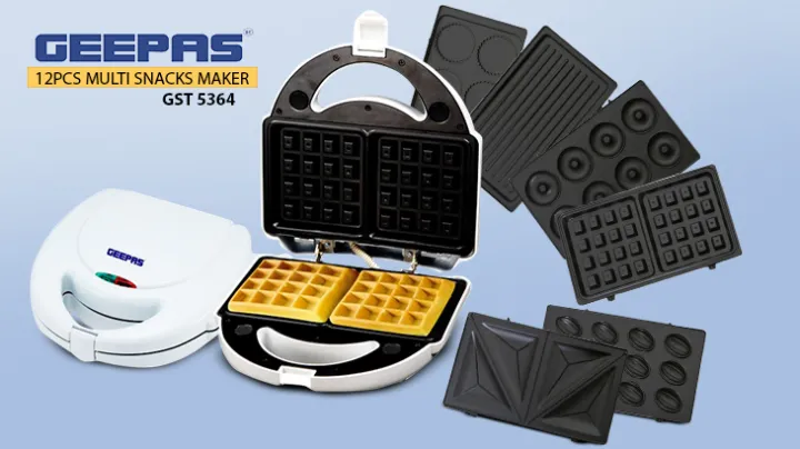 Geepas Multi Snack Maker - Gst5364