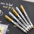 Metallic Paint Permanent Gold Marker Pen | Resin art | Craft work | Gold Marker | 1.5mm. 