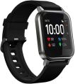 Haylou LS02 Smart Watch - 1.4inch Ture Color Full Touch Large Screen - Black. 