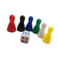 【LuxeGlow】Pack of 12 Pawn Chess Pieces for Board Games, Component,Board Game Supplies. 