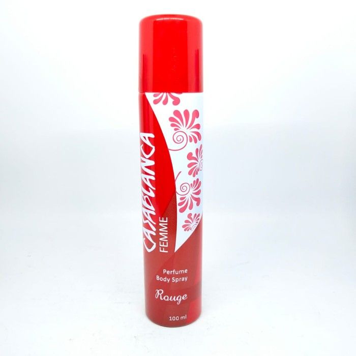 Casablanca Perfume Body Spray 100ml Rouge - Casablanca FEMME Perfume Body Spray 100ml Rouge - Luxary Men Brand Perfume Spray