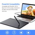 10 Graphics Drawing Tablet,UGEE S1060 Pen Tablet Art Pad with 12 Shortcut Keys, 8192 Level Work for Mac, Android Phone/windows. 