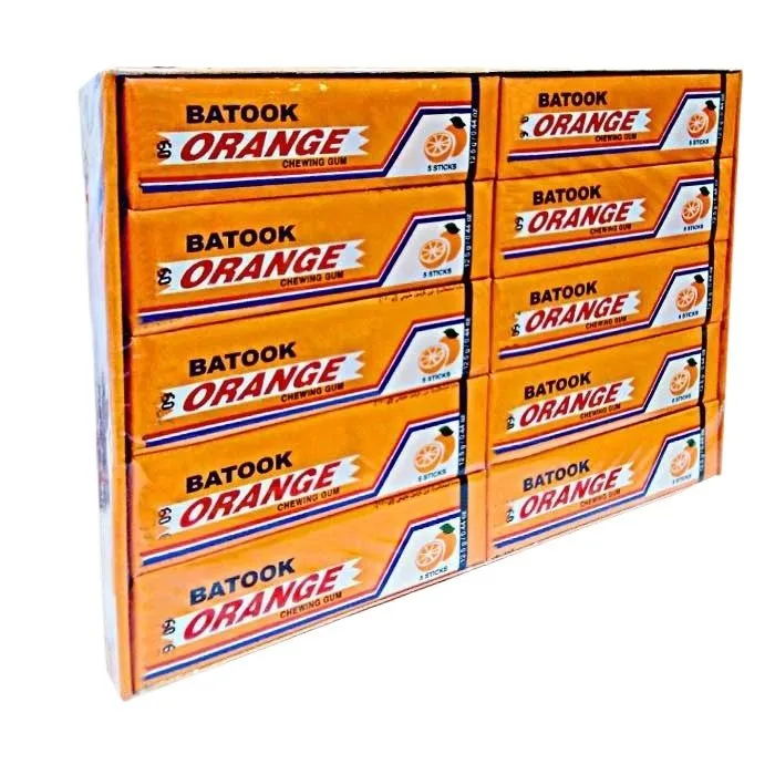 Batook ORANGE Chewing Gum 12.5g x (20pack) #FFS | Daraz.lk
