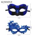 Fit Eye Cover 1 Set Halloween Eye Cover Elegant Venetian Style Couples Masquerade for Party Cosplay Costume. 