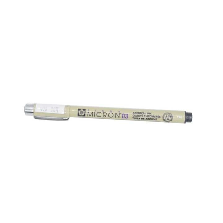 SAKURA Pigma Micron 03 Stift | Pigmenttinte In Rot Für Präzises Zeichnen, Skizzieren & Kalligraphie