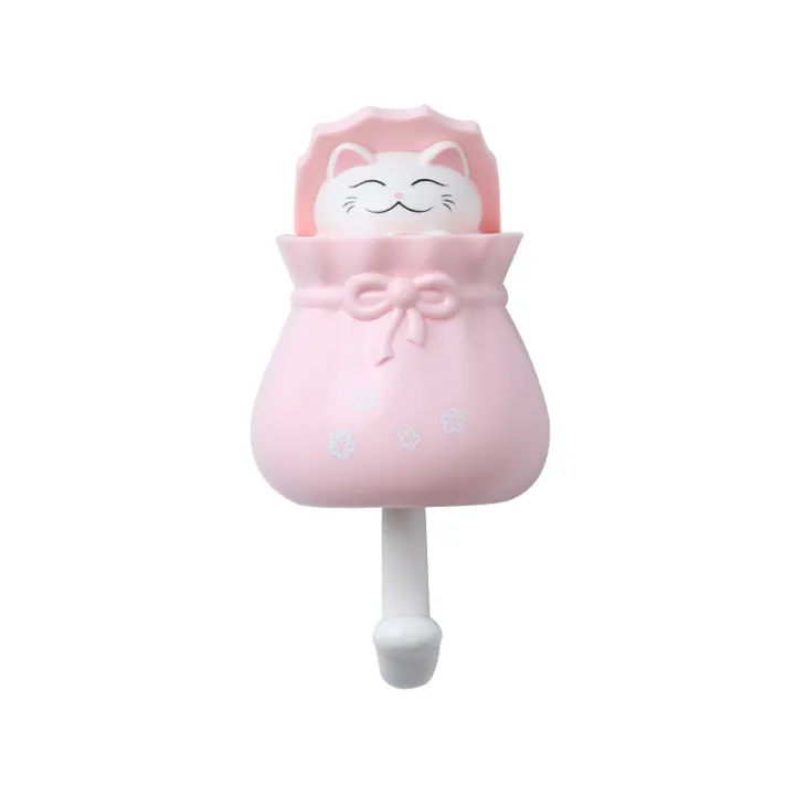 Creative%20cute%20retractable%20cat%20hook%20viscose%20strong%20load-bearing%20punch-free%20sucker%20hook%20on%20the%20porch%20wall%20at%20the%20door.%20-%20Image%203