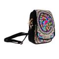 Vintage Ethnic Shoulder Bag Embroidery Boho Tote Travel Handbag 20x14cm #1. 