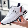Paul Leather Men's Shoes2023Spring and Autumn New Sports Shoes Men's Casual Leather Shoes Air Cushion Shoes Men's Easy Wear Shoes. 