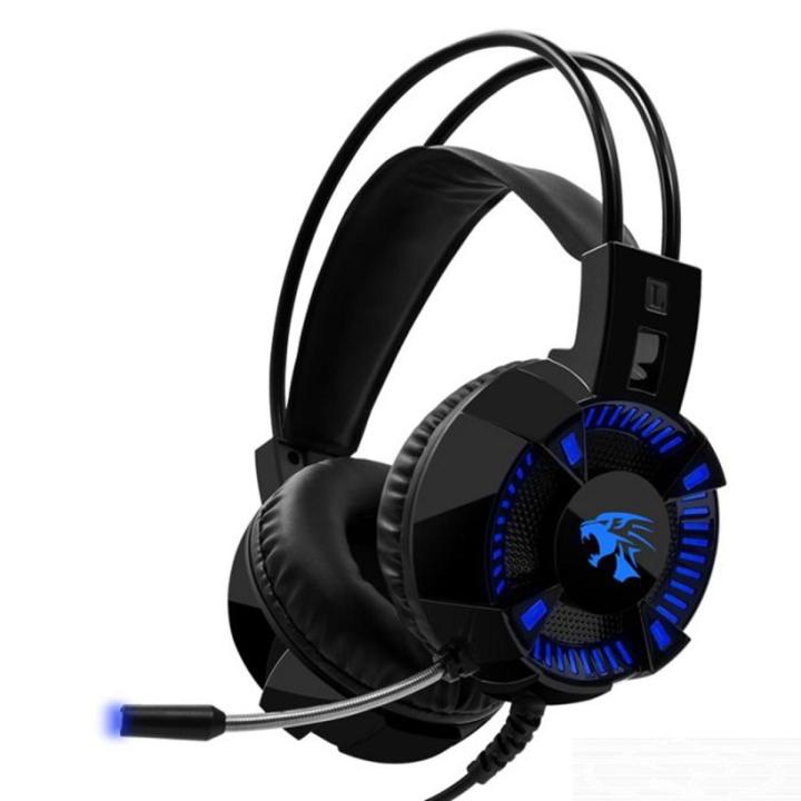 TAIDUN LED HEADPHONES - V2949 BLUE