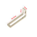 Nickel-plated Corner Bracket Adjustable 90 Degree L-Shaped Corner Brackets Angle Iron Connector Shelf Support Accessories. 