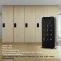 Electronic Smart Digital Electronic Door Lock Fingerprint Press Password Keyless Keypad. 
