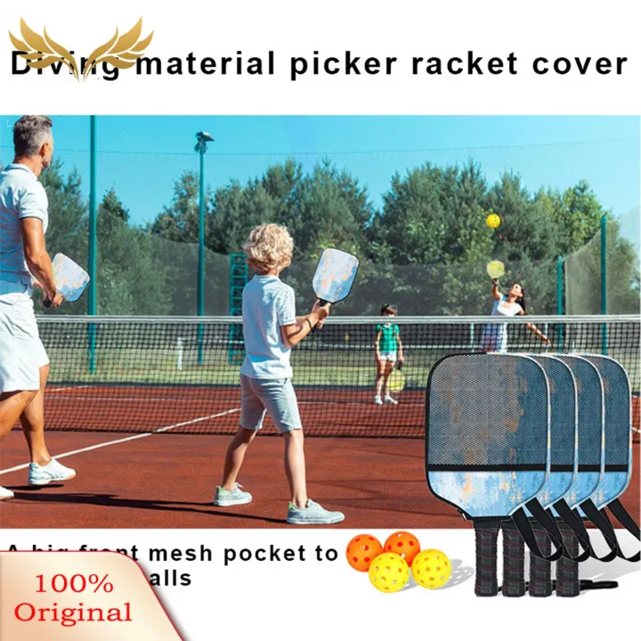 SuperRide%20Pickle%20Racket%20Case%20Tennis%20Racket%20Case%20Pickleball%20Paddle%20Bag%20Lanyard%20Zipper%20Storage%20Front%20Mesh%20Neoprene%20Table%20Tennis%20Bat%20Ping-pong%20Sports%20Accessories%20Sports%20Pack%20Pickleball%20Cover%20-%20Image%204