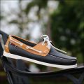 【WEJA】Summer men's shoes joker sailing shoes sebago leisure han edition tide driver beef tendon at the end of the foreign trade. 
